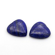 Natural Lapis Lazuli Cabochons, Heart, 29~30x29~30x6~8mm(G-P021-05)