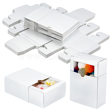 Silver Rectangle Paper Candy Boxes