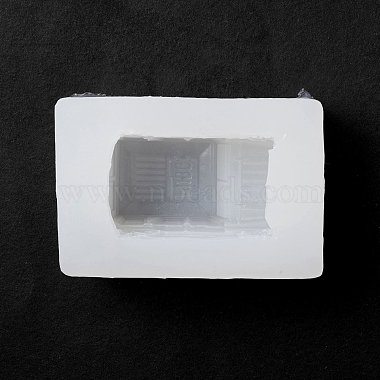 Moules en silicone de décoration de gâteau en forme de voiture tout-terrain(DIY-M038-05)-5