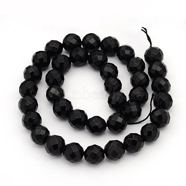 Black Onyx Beads Strands(GSF10mmC097)-3