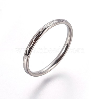 304 палец кольца из нержавеющей стали(RJEW-O032-01P)-2