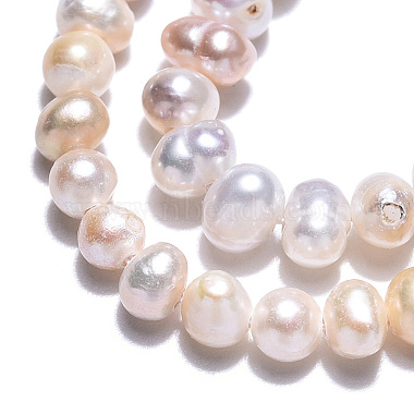 Natural Cultured Freshwater Pearl Beads Strands(PEAR-N013-03E)-5