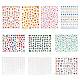 Olycraft Different Pattern Self Adhesive Nail Art Stickers(AJEW-OC0001-37)-1