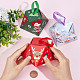 Gorgecraft 12 наборы 3 цветов рождественские подарочные коробки(CON-GF0001-12)-3