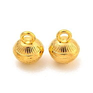 Alloy Charms, Cadmium Free & Lead Free, Bell, Golden, 12x10mm, Hole: 2.3mm, about 362Pcs/1000G(FIND-M011-10G)
