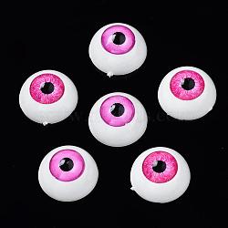 Craft Plastic Doll Eyeballs, Halloween Horor Props, Violet, 20x10mm(DIY-PH0019-63D-20mm)