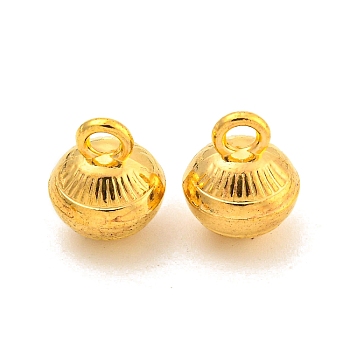 Alloy Charms, Cadmium Free & Lead Free, Bell, Golden, 12x10mm, Hole: 2.3mm, about 362Pcs/1000G