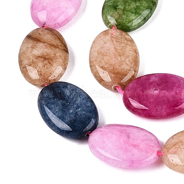 Dyed Natural White Jade Beads Strands(G-N370-01A-20)-4