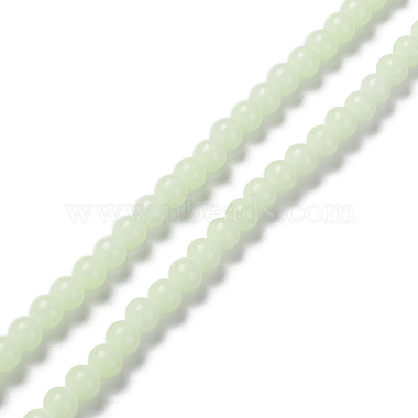 Round Synthetic Gemstone Beads