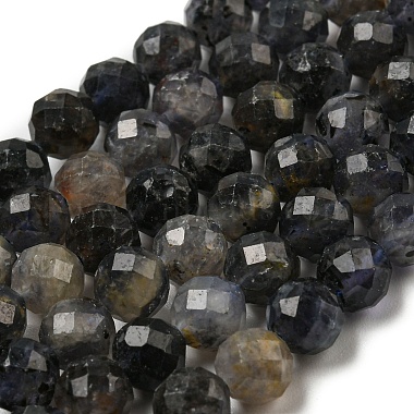 Round Iolite Beads