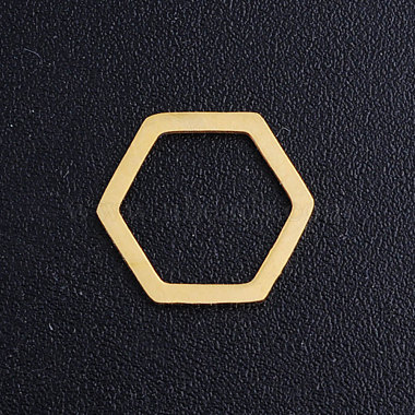 Golden Octagon Stainless Steel Linking Rings