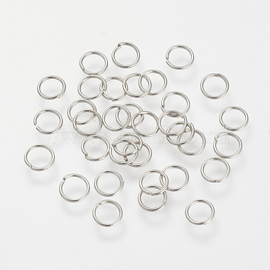 Real Platinum Plated Ring Brass Open Jump Rings