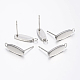 304 Stainless Steel Stud Earring Findings(X-STAS-I071-19P)-1