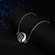 Fashion Brass Constellation/Zodiac Sign Pendant Necklaces(NJEW-BB20152)-5
