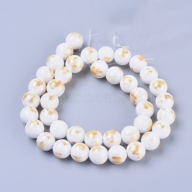 Natural Jade Beads Strands(G-F670-A18-10mm)-2