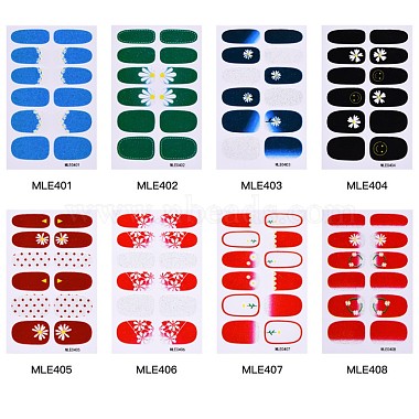 Full-Cover Wraps Nail Polish Stickers(MRMJ-R086-MLE04-M)-2