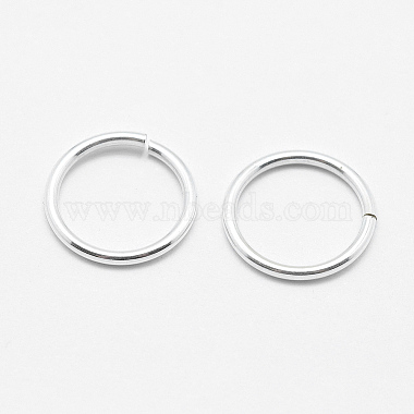 925 Sterling Silver Open Jump Rings(X-STER-F032-07S)-2