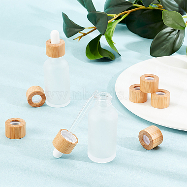 ARRICRAFT 12Pcs Bamboo Cover for DIY Eye Dropper of Essential Oil Bottle(FIND-AR0001-79)-6