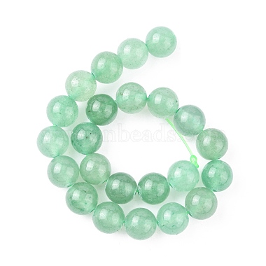 Chapelets de perles en aventurine vert naturel(X-G-G099-8mm-17)-3