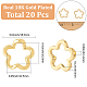 20Pcs Alloy Bead Frame(FIND-SC0017-73G)-2