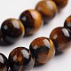 Tigre naturel pierres précieuses d'oeil chapelets de perles rondes(G-J333-03-10mm)-1