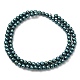 Electroplate Synthetic Magnetic Hematite Beads Strands(G-E602-01B)-2