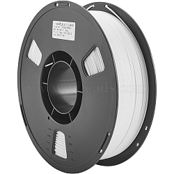 330M PLA 3D Printer Filament, 3D Printer Consumables, White, 1.75mm, about 360.89 Yards(330m)/Roll(OCOR-WH0081-39B)