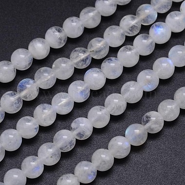 6mm Round Moonstone Beads