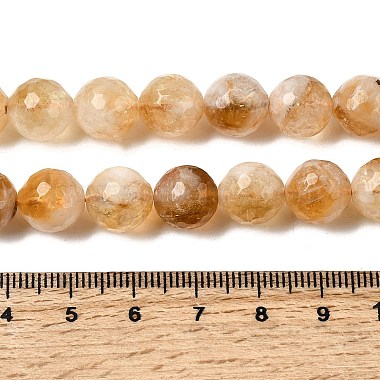 Heated Natural Citrine Beads Strands(G-D359-A01-10mm)-5