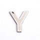 304 Stainless Steel Letter Charms(STAS-O072-Y)-1