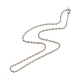 304 collier chaînes lumachina en acier inoxydable pour femme(NJEW-JN03892-03)-1