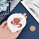 Coffee Cup Pattern Ceramic Spoon Holder(AJEW-WH0348-181B-02)-3