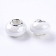 Handmade Porcelain Ceramic Spacer Beads Fit European Charm Bracelets(X-OPDL-G001-16)-2