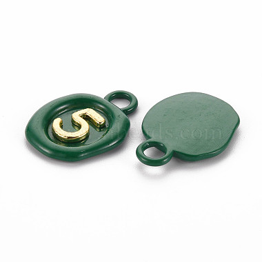 Spray Painted Alloy Pendants(PALLOY-Q433-035A-RS)-2