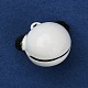 Backen bemalte Messingglocke Anh&auml;nger(KK-WH0044-32)-3