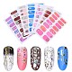 Glitter Full Cover Imitation Diamond Glass Diamond Nail Stickers(MRMJ-T072-L-M)-3