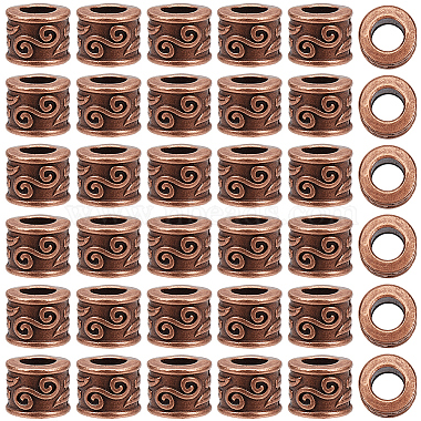 50Pcs Tibetan Style European Beads(FIND-SP0004-62)-7