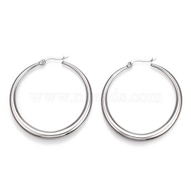 Ring 201 Stainless Steel Earrings