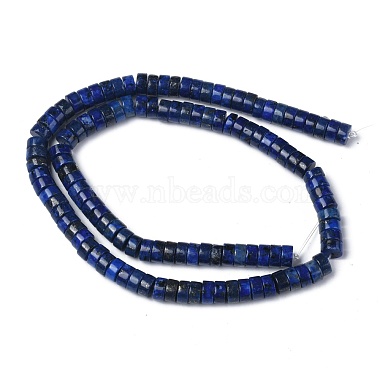 Naturales lapis lazuli de hebras de abalorios(G-Z006-C13)-2