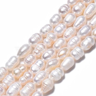 Natural Cultured Freshwater Pearl Beads Strands(PEAR-N012-07A)-3