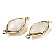 Natural Moonstone Faceted Connector Charms(G-K347-03G-02)-2