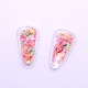 Plastic with Resin and Polymer Clay Accessories(RESI-CJC0007-32F)-1