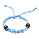 12 pièces de cordon en nylon tressé réglable pour fabrication de bracelets en macramé.(AJEW-SW00010-04)-2