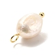 Natural Cultured Freshwater Pearl Pendants(X-PALLOY-JF00942-01)-3