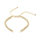 Fabrication de bracelet en cordon de polyester tressé réglable(AJEW-JB01109-03)-1
