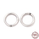 925 Sterling Silver Open Jump Rings(STER-D036-25AS-04)-1