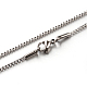 Tarnish Resistant 304 Stainless Steel Box Chain Necklaces(STAS-M174-022P-A)-1