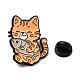 猫と魚のエナメルピン(JEWB-I055-05EB-07)-3