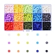 Cuentas de arcilla polimérica hechas a mano ecológicas de 15 color(CLAY-X0011-02B)-1