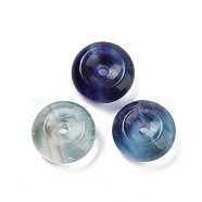 Natural Fluorite Beads, Rondelle, 15x7mm, Hole: 2mm(G-A222-01G)